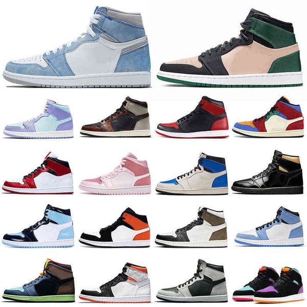 

fashion 1s men basketball shoes 1 hyper royal banned bred shadow chicago women mens trainers sports sneakers wholesale dropshipping