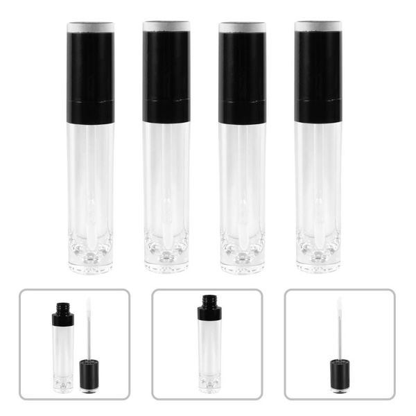 

storage bottles & jars 4pcs 8ml useful lip gloss empty tube practical makeup