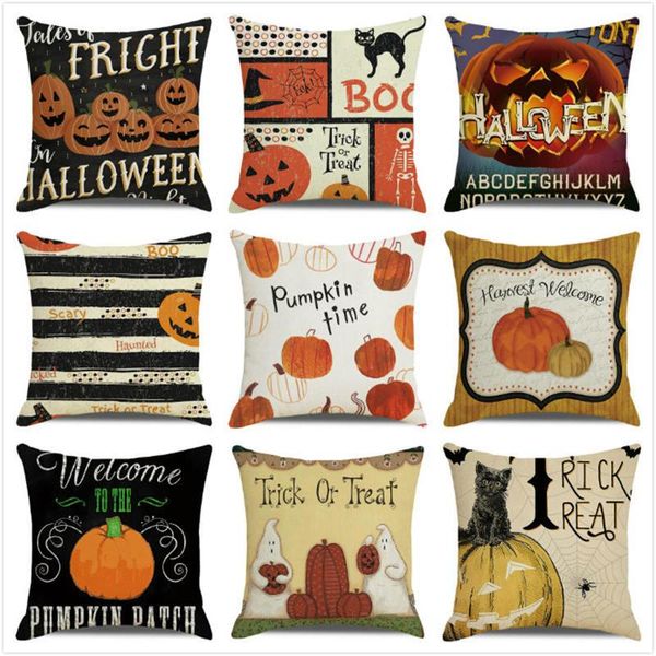 

pillow case irisbell halloween comfort pillowcase home chair sofa decoration soft square cases car linen cushion cover