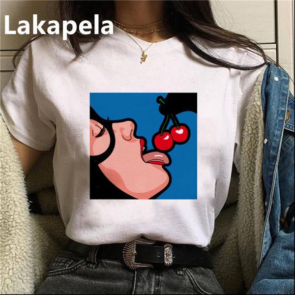 

women devil t shirts girls print shirt chic harajuku vintage bf large size loose womens fashion casual tee drop, White