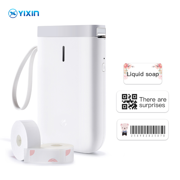 

portable pocket label printer wireless bluetooth thermal fast printing for home office use printers