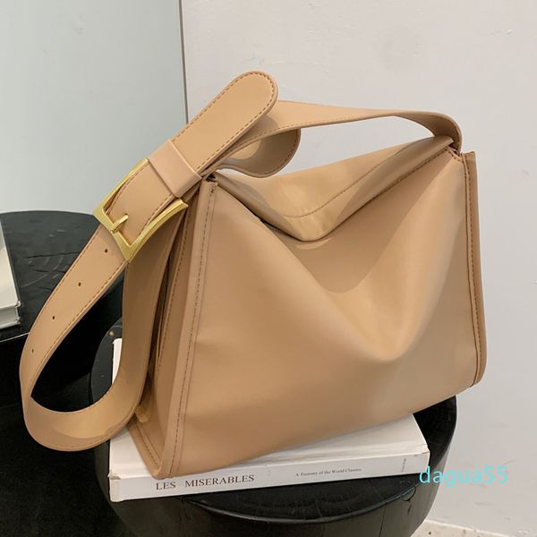 

hbp large-capacity one-shoulder messenger bag 2021 new solid color classic art students simple and versatile fashion mommy bag