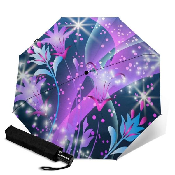 

umbrellas umbrella windproof and sunscreen 3 folding label outdoor portable