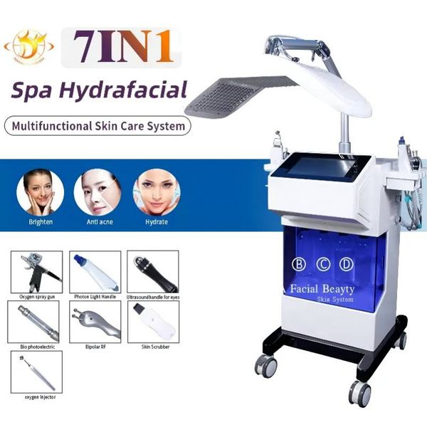 

2022 dermabrasion slimming machine water oxygen spray bio ultrasonic machine microdermabrasion hydro peel dermabrasion spa equipment