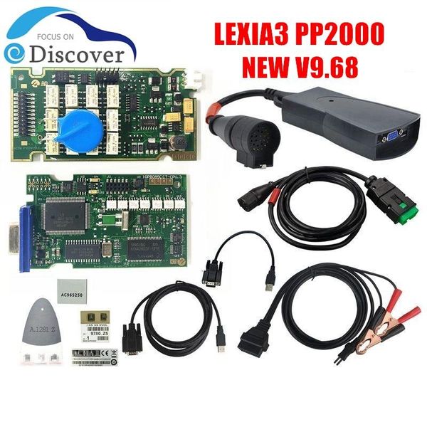 

code readers & scan tools full chips gold edge v9.68 lexia3 pp2000 psa xs evolution diagbox v7.83 v8.55 lexia 3 for / super fi