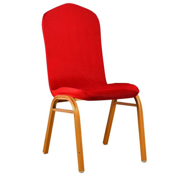 

chair covers 1/4/6 pcs el wedding plaid cover stretch banquet seat case decor dining room plain color restaurant