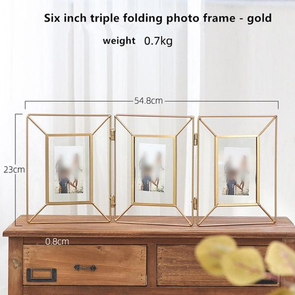 

multi functional po frame minimalist style metal picture iron glass frames