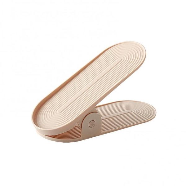 

clothing & wardrobe storage 1 pcs durable adjustable shoe organizer footwear support slot space saving cabinet closet stand shoes rack box