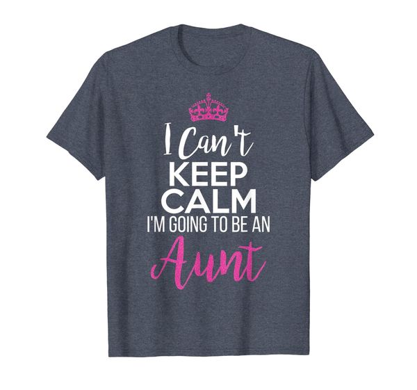

i can't keep calm i'm going to be an aunt, White;black