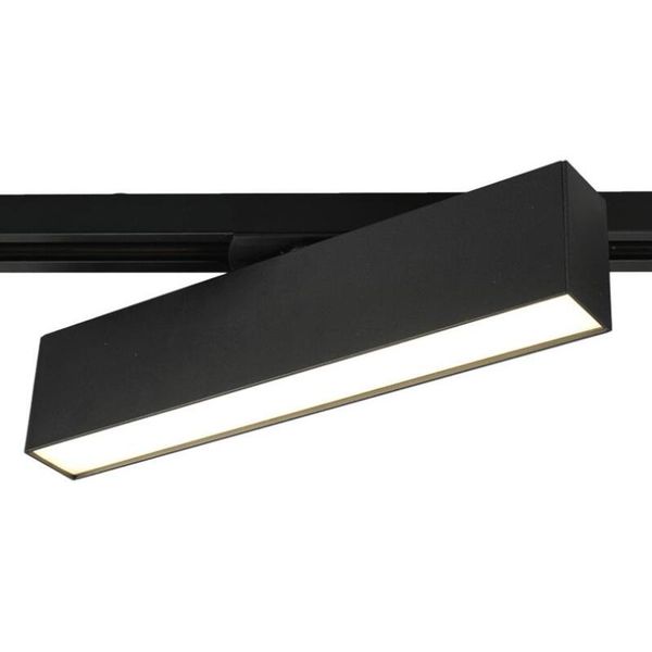 

wires 3 phase led track light 20w rail lamps linear lighting ac85-265v 60cm lights