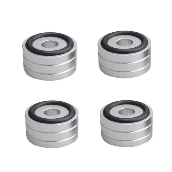 

30mm x 15mm machined full aluminum feet pc chassis speaker cabinet isolation stand base amp dac turntable hx6a computer speakers