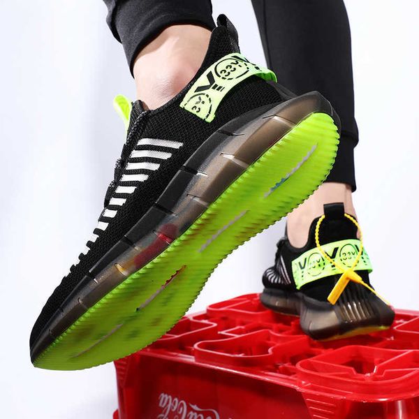 

mens running shoessmile to greet summer flying woven hollow out big size sports casual men's shoes traniers sneakers