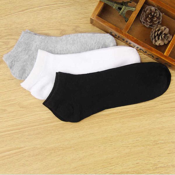 

spring and summer pure cotton casual breathable business men's socks, Black