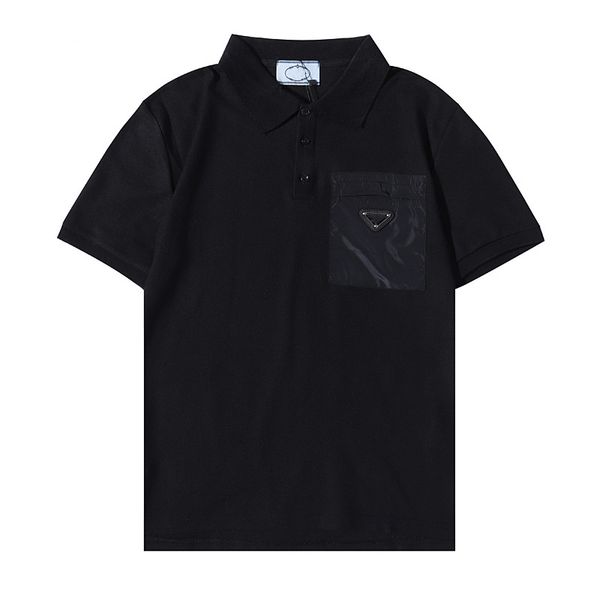 

2021 designers t shirt summer europe paris polos american stars fashion mens tshirts star satin 100% cotton polo casual t-shirt women mans t, White;black