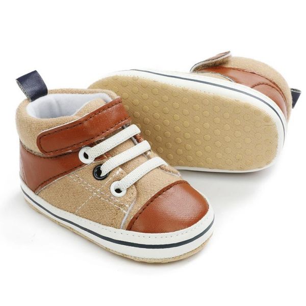 

first walkers baby boys sneakers leather sports crib soft walker shoes for 0-18month7