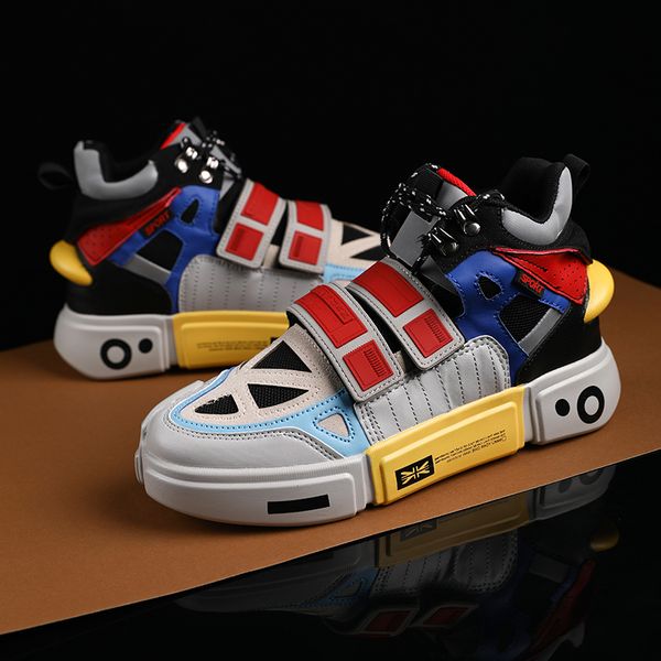

new running shoes for men lightweight breathable high sneakers mens shoes outdoor cushioning athletic sport jogging shoes