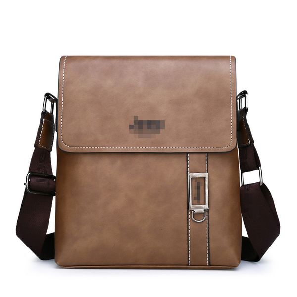 

men's bag 2021 single shoulder pu leather leisure diagonal small men's busins briefcase