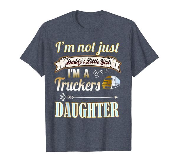 

trucker shirts for kids: truckers daughter girl gift shirt, White;black