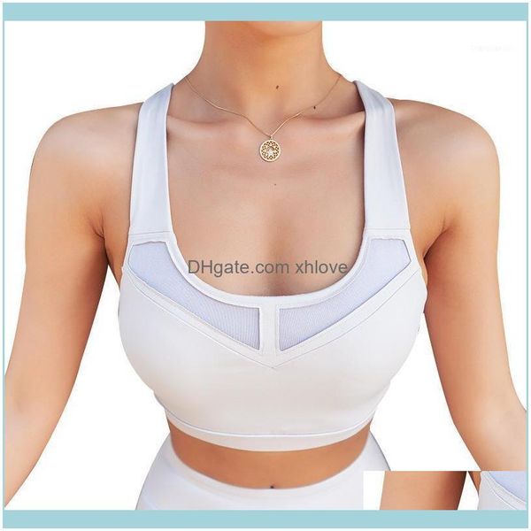 

yoga outfits exercise wear athletic outdoor apparel & outdoorsyoga bra solid cross sports tank for women fitness back gym shockproo, White;red