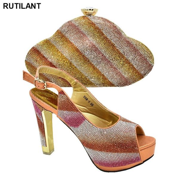 

dress shoes italian ladies and bags to match set with rhinestone women sale wedding, Black