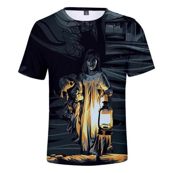 

men's t-shirts annabelle 3d printed fashion women/men summer short sleeve tshirts 2021 casual streetwear clothes, White;black