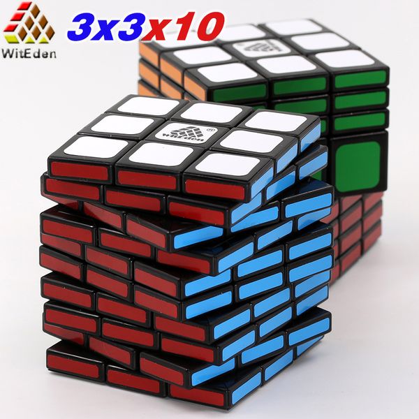 

magic cube puzzle witeden 3x3x10 ii magic puzzles we 3*3*10 i stickers professional educational tiwsty twist toys game gifts