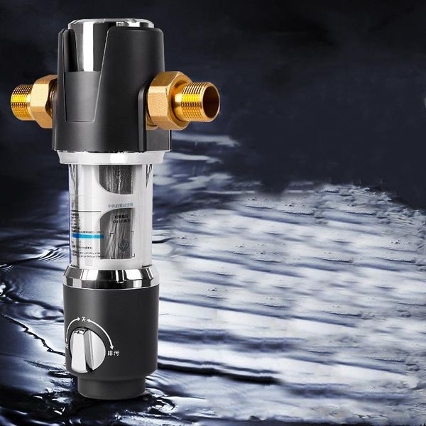 

tap water pre-filter backwash high flow household purifier whole house home central drink descal sediment device tool accessory kitchen fauc