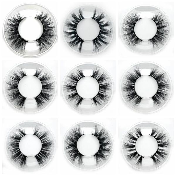 

wholesale 100% real siberian mink eyelashes 3d lashes1