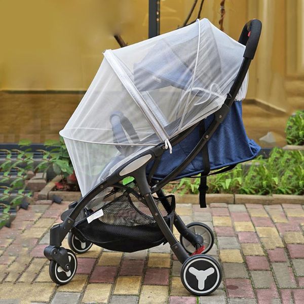 

stroller parts & accessories baby pushchair mosquito insect shield net infants protection mesh cover buggy full carriage trolley