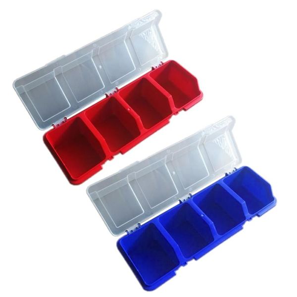 

plastic tools storage box with cover parts screw toolbox case components sorting tool organizers