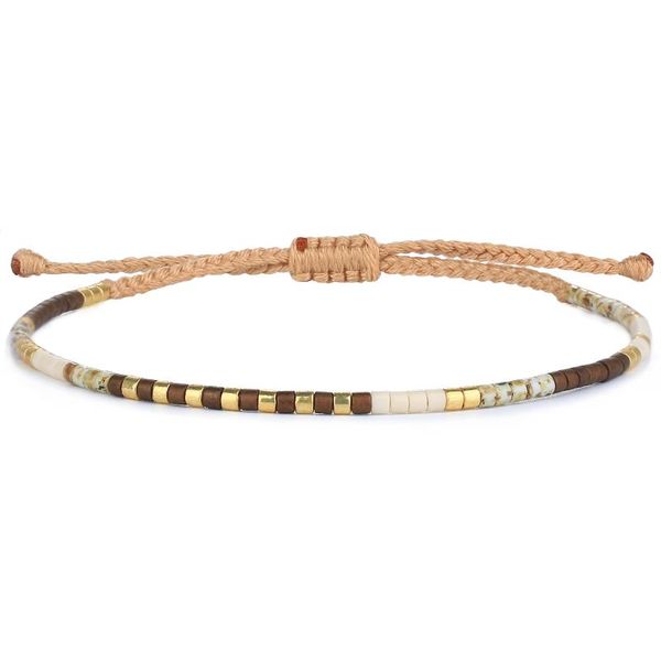 

tennis kelitch miyuki bracelets beaded bijoux homme jewelry bangles bacelet for women men friends joyas cadeau femme, Golden;silver