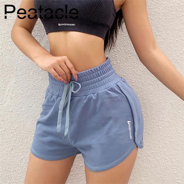 

peatacle sports shorts women loose casual summer quick dry running fitness high waist dance yoga outfit