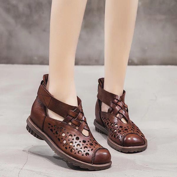 

women sandals wedges shoes woman heels chaussures femme soft bottom platform gladiator casual, Black