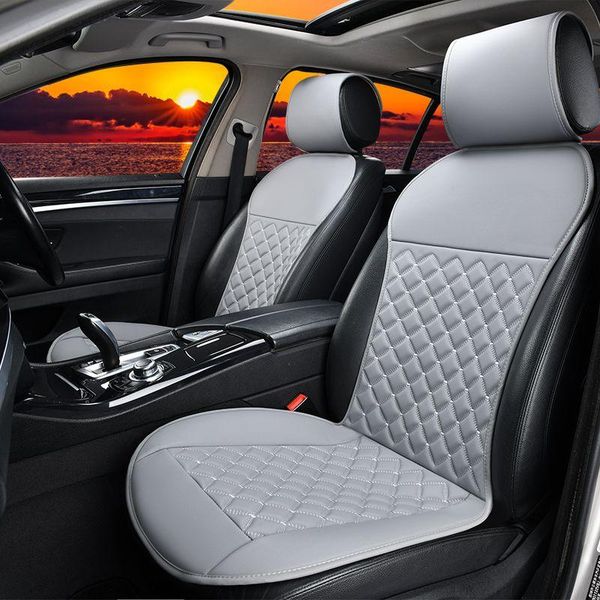 

car seat covers pu leather universal cover diamond pattern cushion fit for most auto truck suv van luxury interiors kia