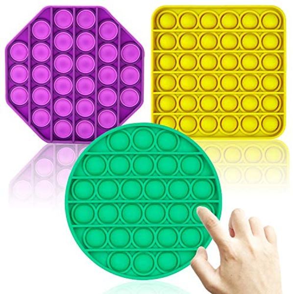 

push pop bubble fidget sensory toy for autistic kids teens adults