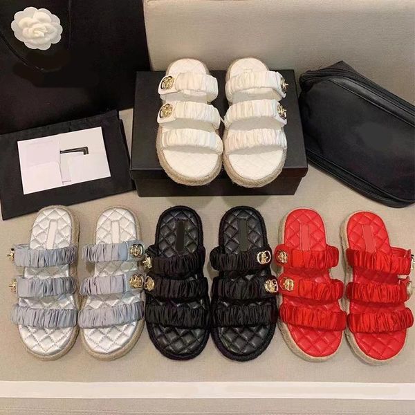 

slippers brand ladies sandals peep toe platform casual shoes outdoor beach female slides flip flops zapatos de mujer, Black