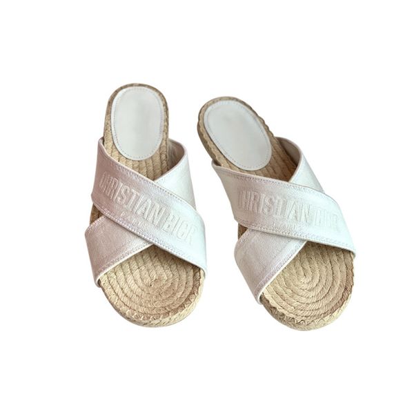 

slippers 2020 summer new leisure sandals jacquard embroidery fisherman flat slippers korean fashion temperament round sandals zly {category}, Black
