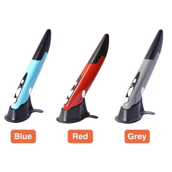 

mice 2021 2.4g wireless mouse pen personality creative vertical pen-shaped stylus battery suitable for pc and laptop