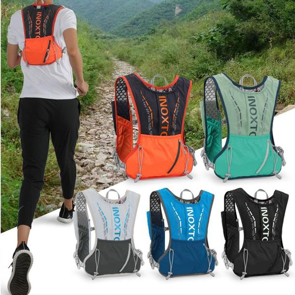 

backpack 2021 outdoor breathable cycling bag ultra light men and women marathon running water multifunctional sports