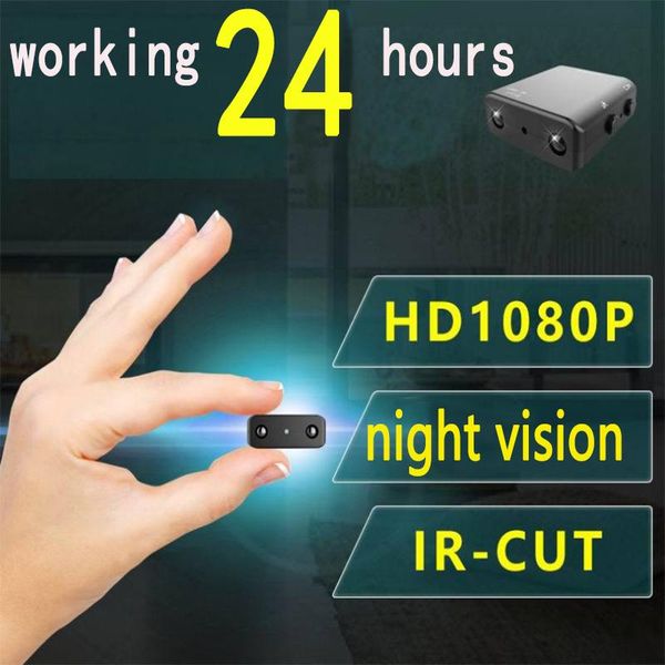 

mini camera smallest 1080p full hd camcorder infrared night vision micro cam motion detection ir-cut dv support hidden tf card ip cameras