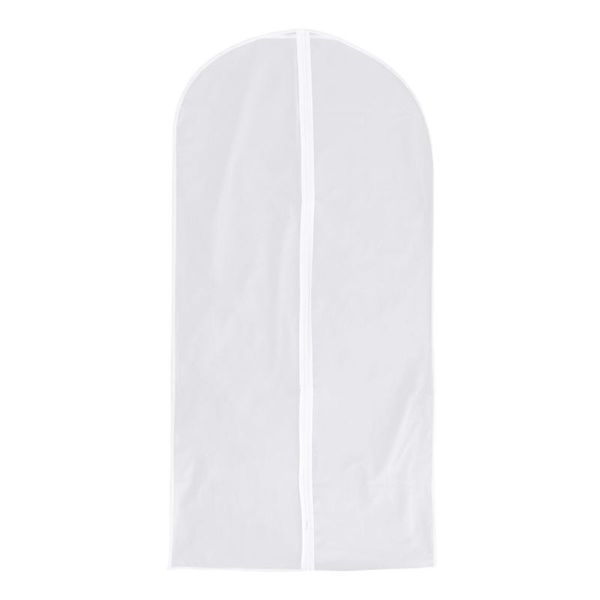 

clothing & wardrobe storage 6pcs fully-enclosed clothes dust cover with zipper transparent garment bag suit organizer (extra large size 60*1