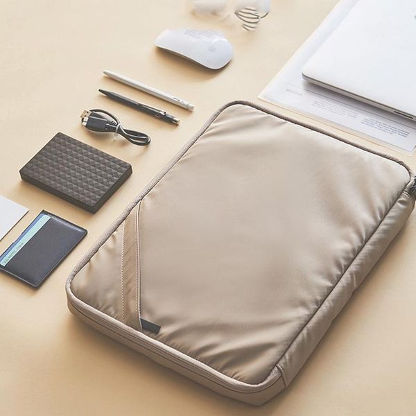 

storage bags business digital organizer for 13.3inch tablet computer ipad 4a document usb cables charger shockproof lapbag