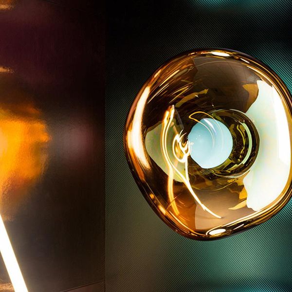 

wall lamp glacier net red lava aisle background bar club cafe balcony decor sconce e27