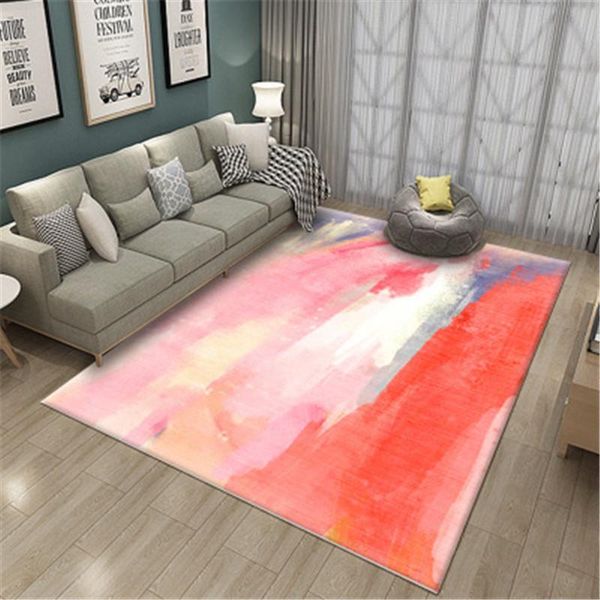 

carpets modern style area rugs abstract art oil painting printed kitchen bathroom anti-slip floor mat bedroom living room carpet