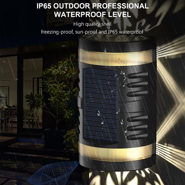 

outdoor wall lamps solar led lamp ip65 waterproof lights light lighting porche wireless for garden decoration