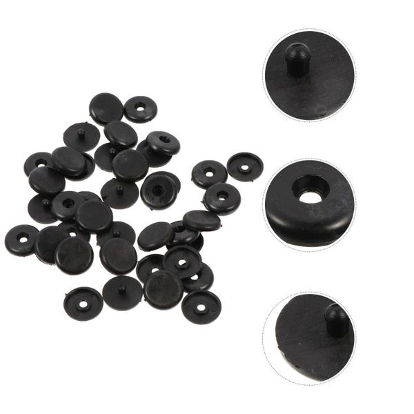 

safety belts & accessories 50 pairs universal vehicle car seat belt buckle buttons auto protector