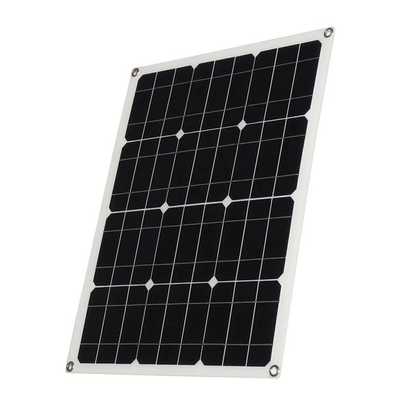 

40w solar panel controller car charger mc4 output battery clip power