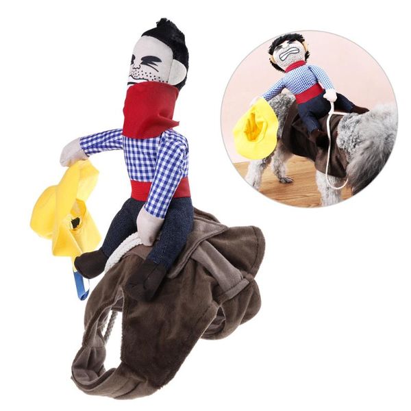 

cat costumes ueetek pet costume dog suit cowboy rider style - size