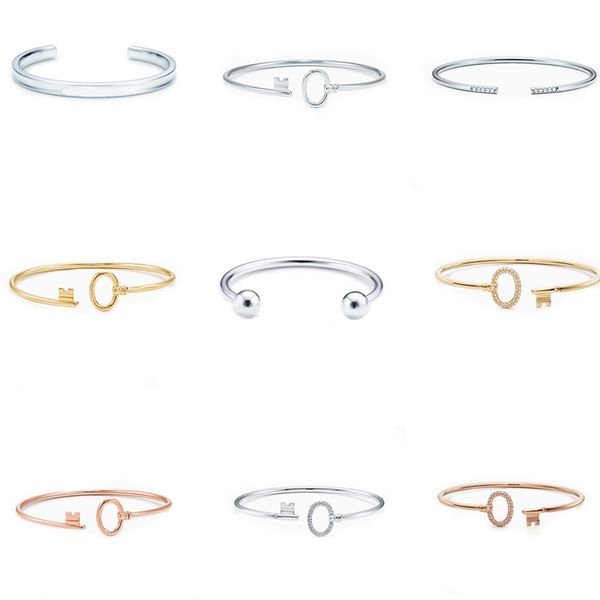 

original brand 925 silver jewelry women bracelet couple bracelets on hand holiday gifts, Black