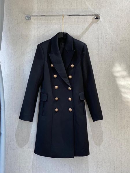 

women's trench coats k11392 fashion women & jackets 2021 design dresses, Tan;black